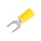 Gardner Bender Spade Terminal, 600 V, 12 to 10 AWG Wire, 8 to 10 Stud, Vinyl Insulation, Yellow 10-116 - alternate 4